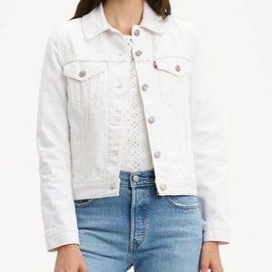 White Levis Original Trucker Jacket